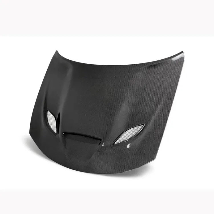 Custom 2015-2020 for Charger Hood Cover Carbon Fiber Exterior Accessory New Condition Engine Hood Bonnet